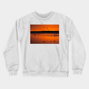 Arrival at dusk Crewneck Sweatshirt